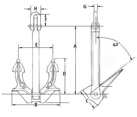 Hall Anchor drawings