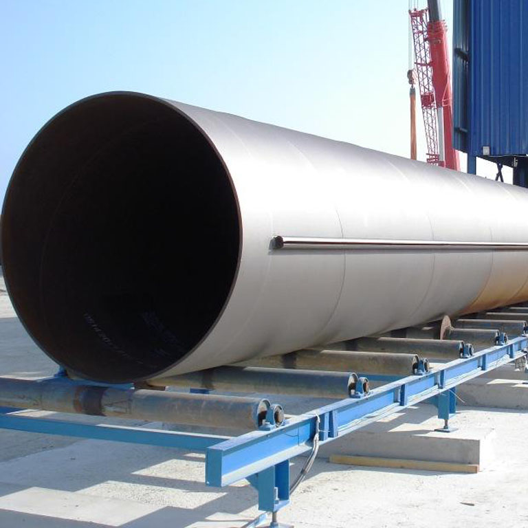 Study on uplift load test of large-diameter steel pipe piles